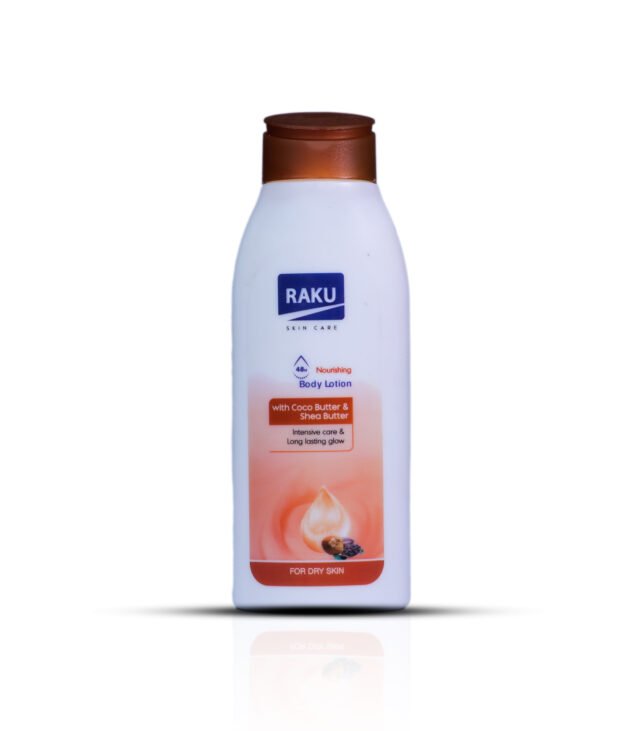 Raku Skin care with cocoa butter & shea butter